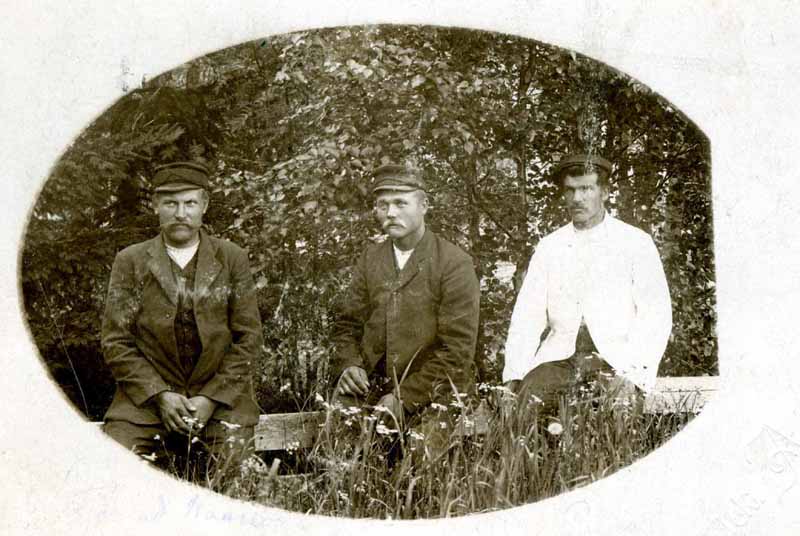 Aapeli Jyväskylän ratatyömaalla 1917